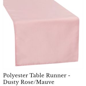 Dusty Rose Table Runner
